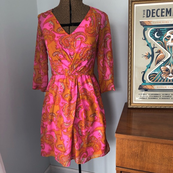 Madewell Dresses & Skirts - Madewell silk paisley mini dress